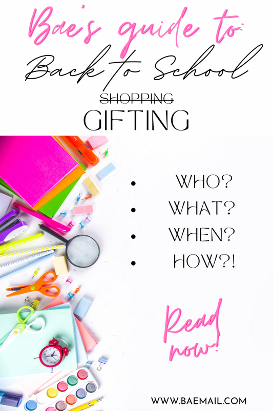 Bae’s Guide to: Back-to-School Gifting